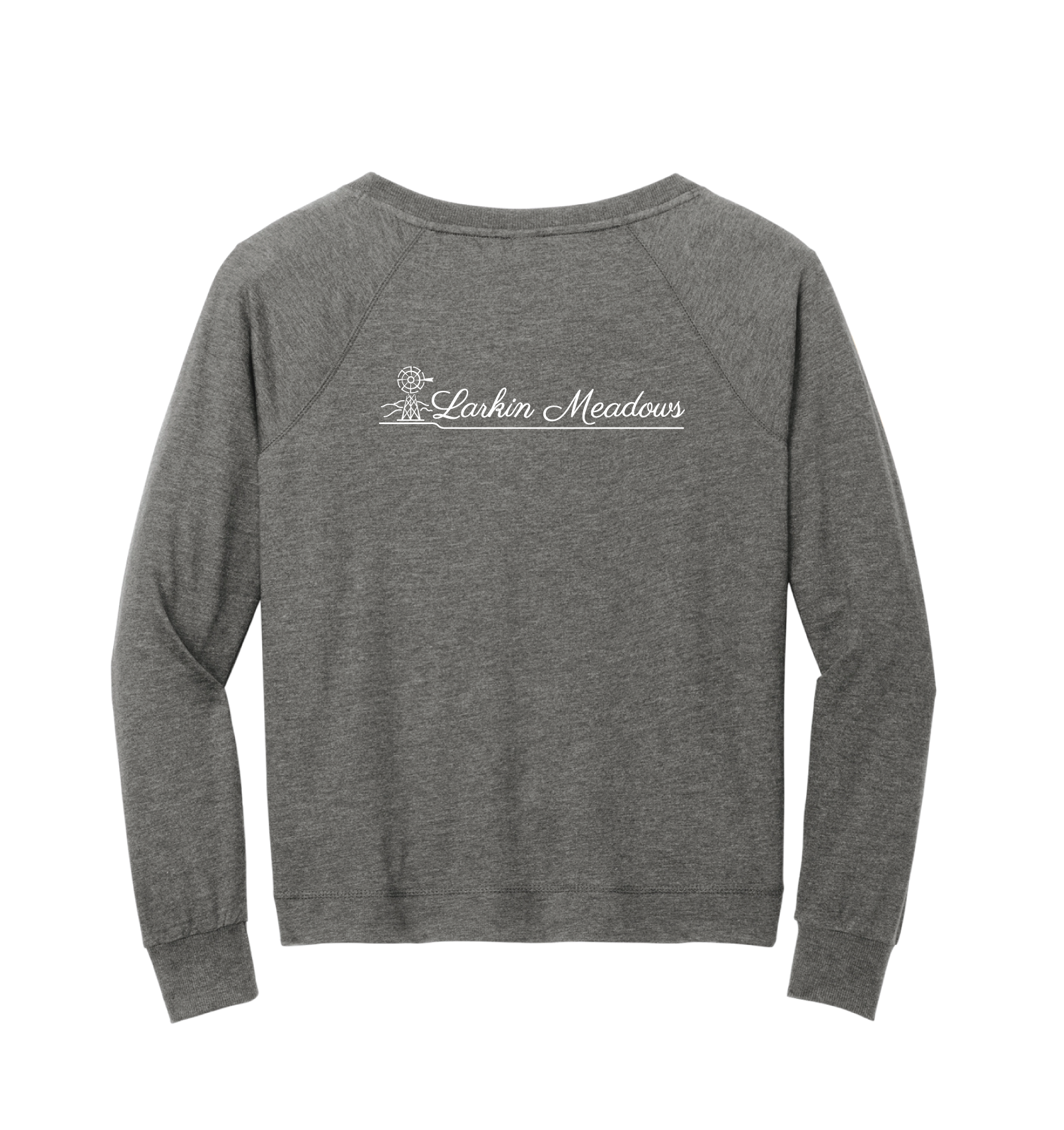 Larkin Meadows Women's District Featherweight French Terry Long Sleeve Crewneck
