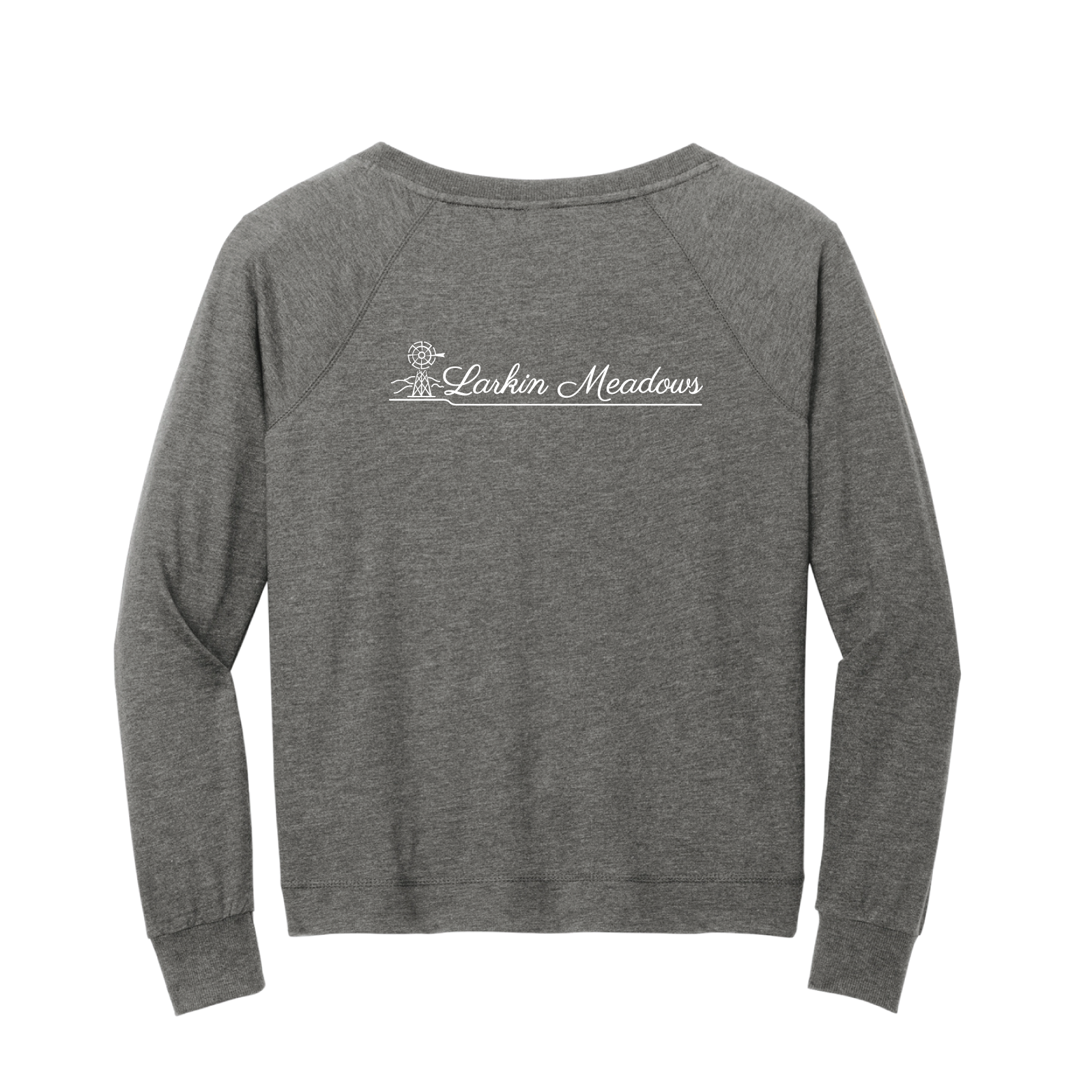 Larkin Meadows Women's District Featherweight French Terry Long Sleeve Crewneck