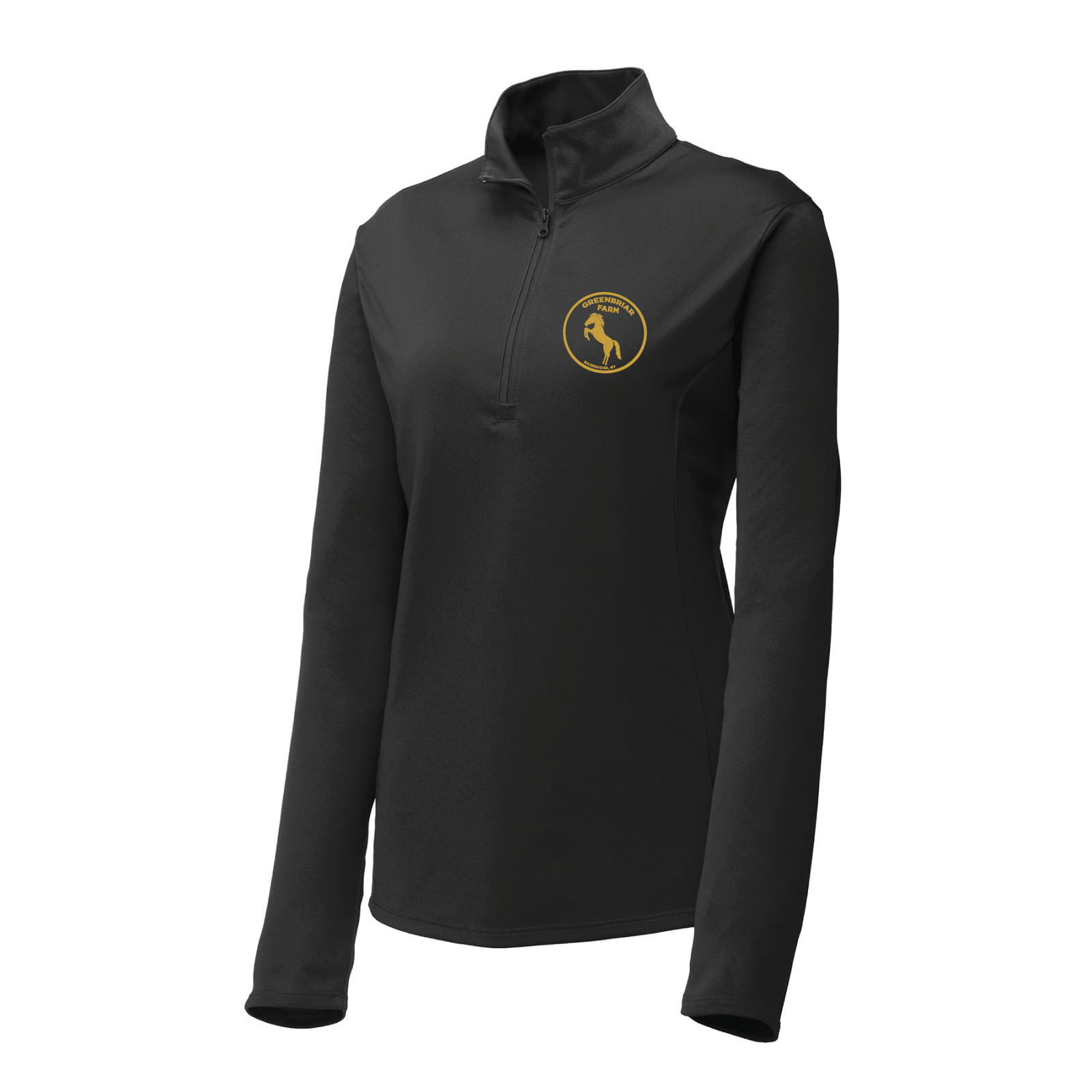 Greenbriar Farm Women's Sport-Tek PosiCharge 1/4 Zip Sunshirt