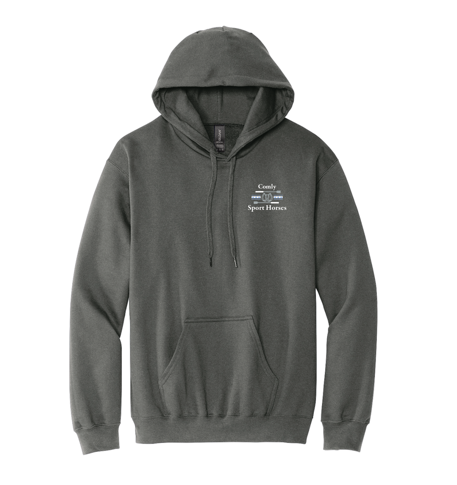 Comly Sport Horses Unisex Softstyle Pullover Hooded Sweatshirt