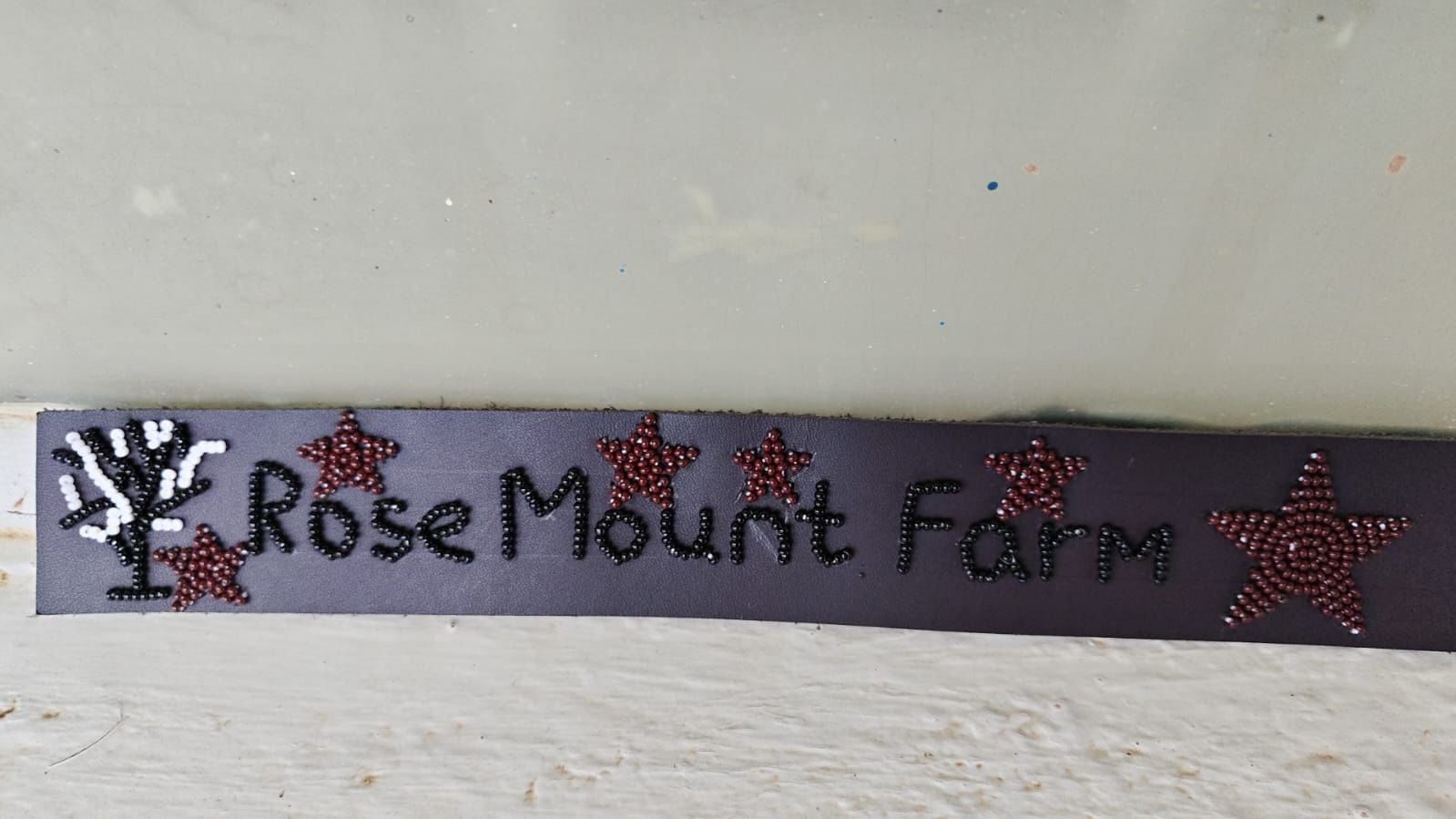 Rose Mount Farm The Kenyan Collection Custom Beaded Belt