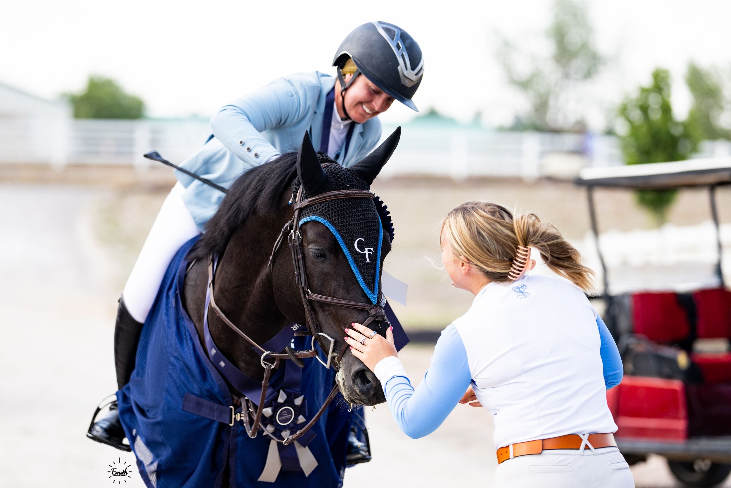 Coventry Farms Talisman Tie-Down Jumping Bonnet