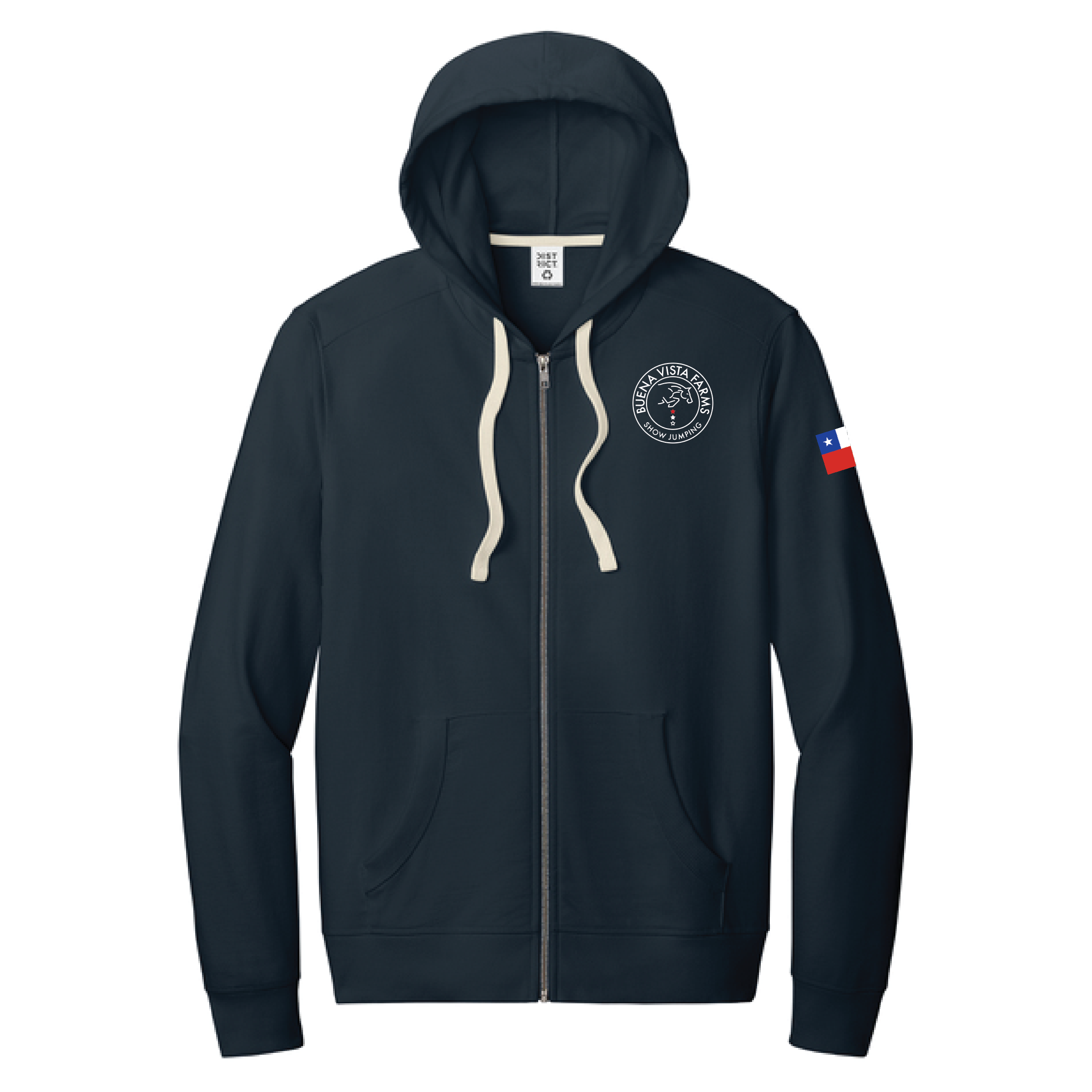 Buena Vista Men's District Full Zip Hoodie
