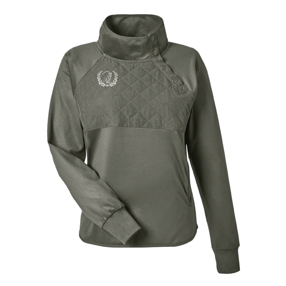 Under Contract Women's Swannies Ellis Snap Neck Pullover