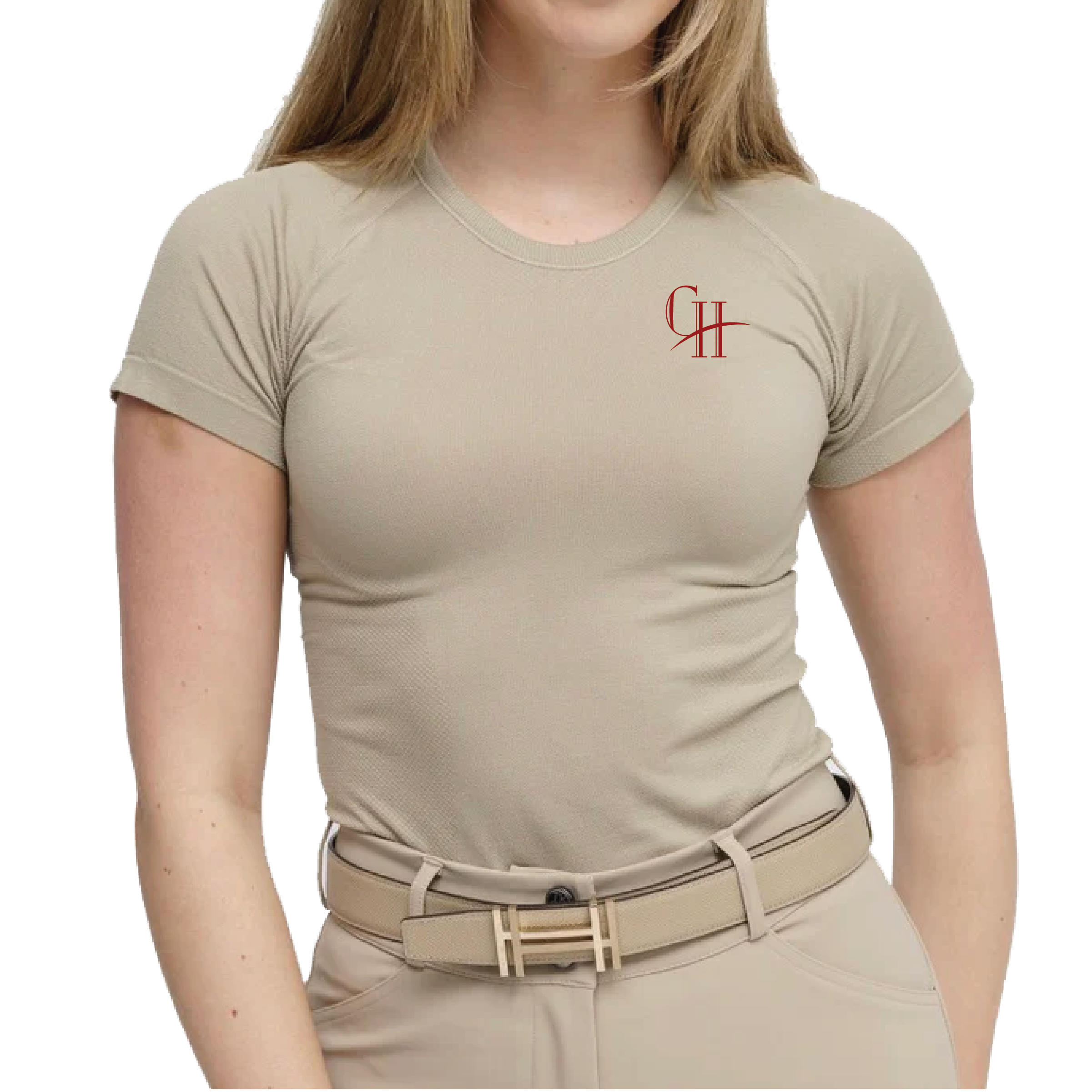 Chestnut Hill Women's TKEQ 'Kennedy' Seamless Short Sleeve Shirt