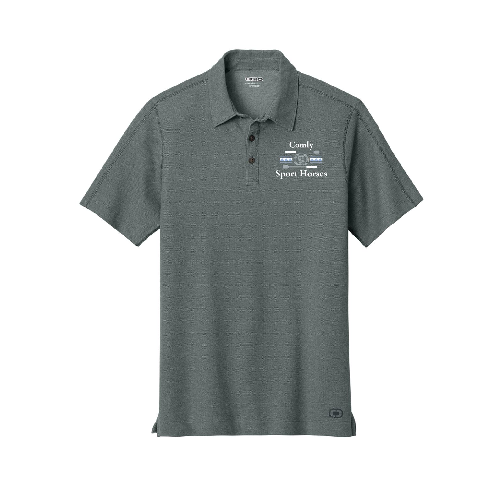 Comly Sport Horses Men's OGIO Onyx Short Sleeve Polo