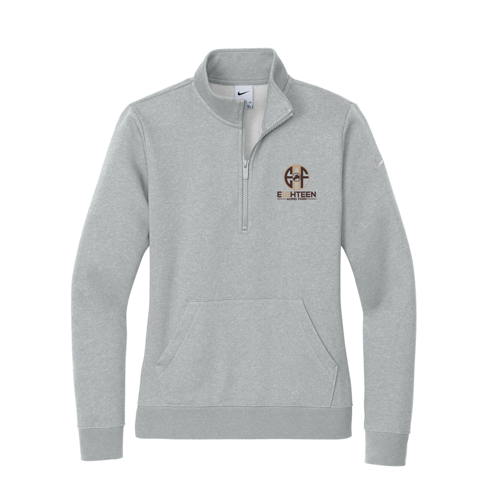 Eighteen Acres Farm Women's Nike Club Fleece Half-Zip