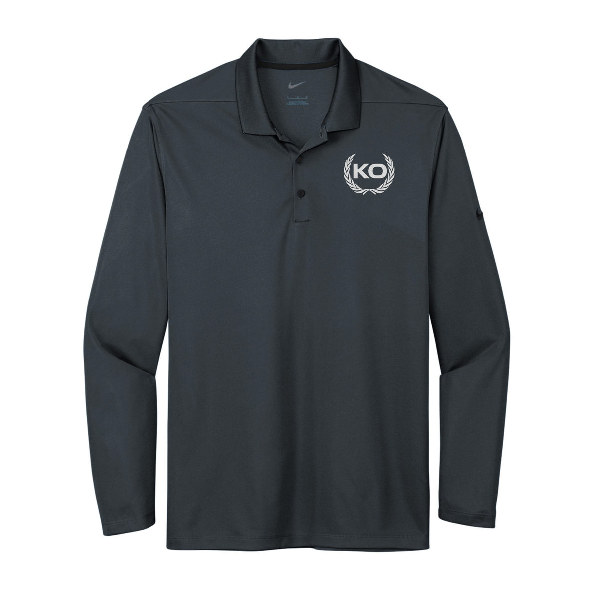 KO Eventing Men's Nike Dri-FIT Micro Pique 2.0 Long Sleeve Polo