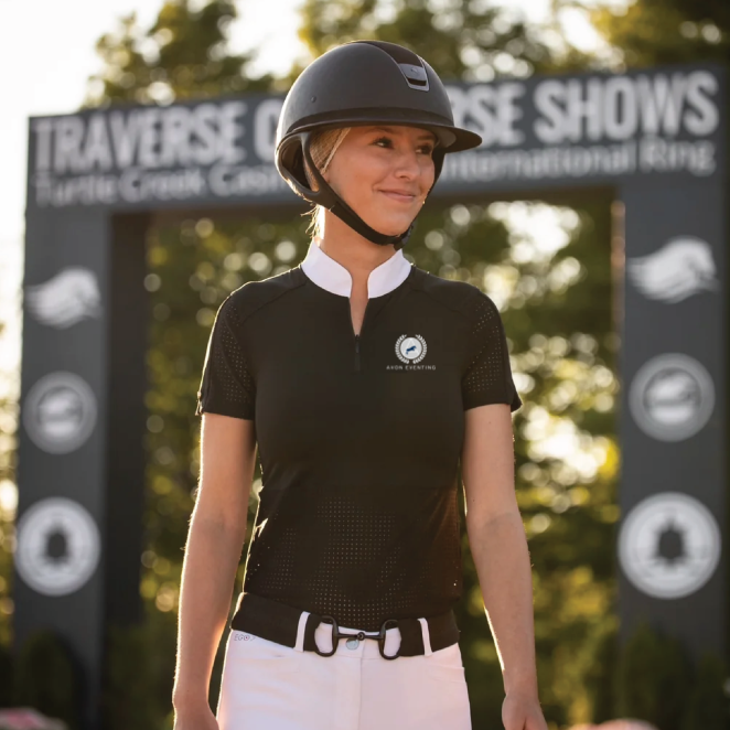 Avon Eventing Euphoric Equestrian Grace Short Sleeve Competition Shirt
