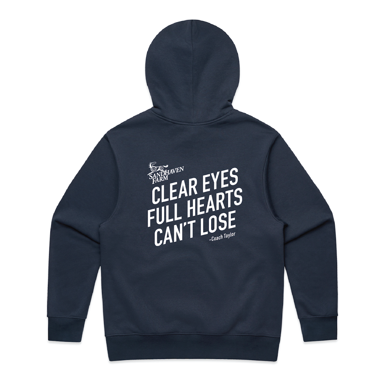 Sandhaven Men's AS Colour Heavy Hood (Clear Eyes...)