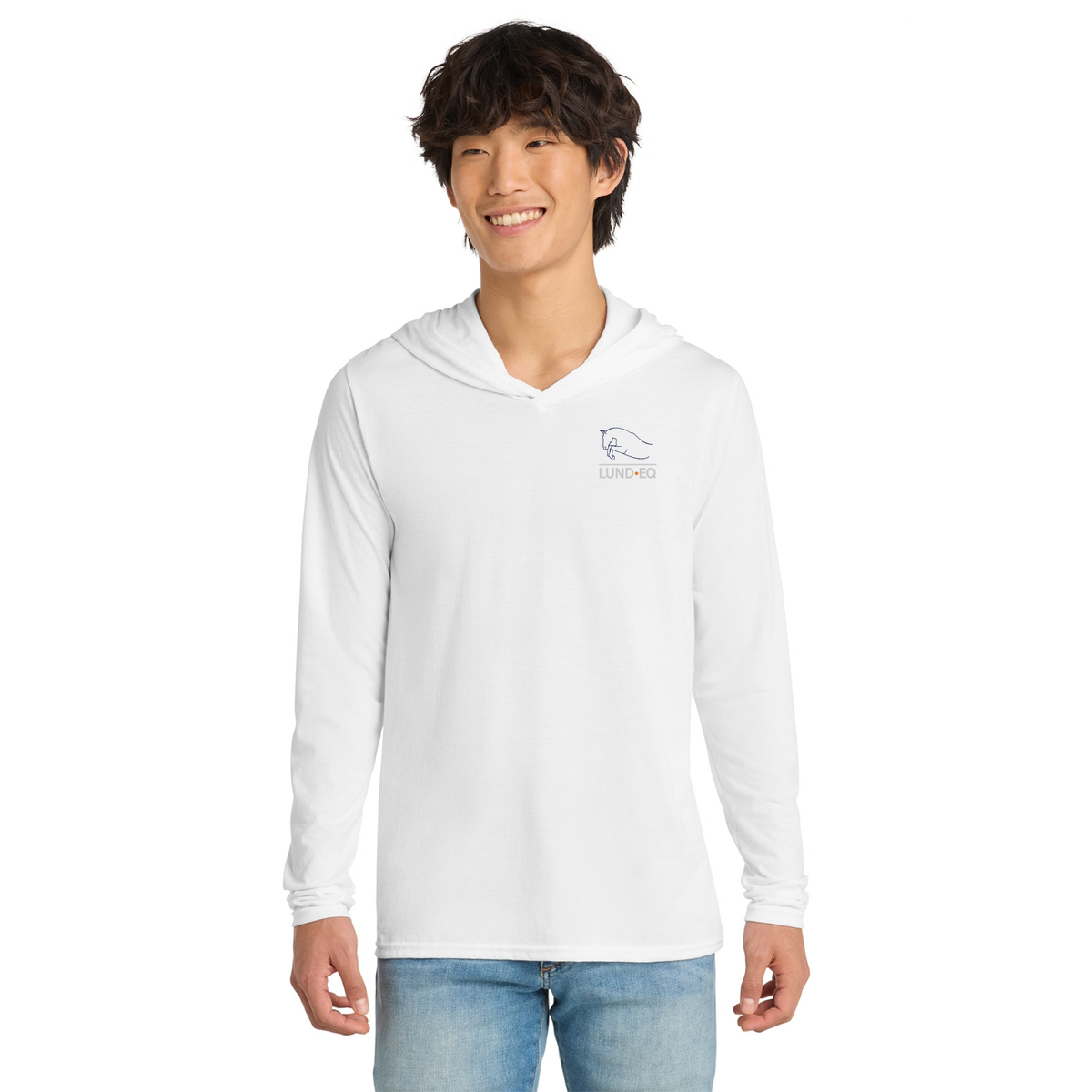 Lund Equestrian Men's District Perfect Tri Long Sleeve Hoodie
