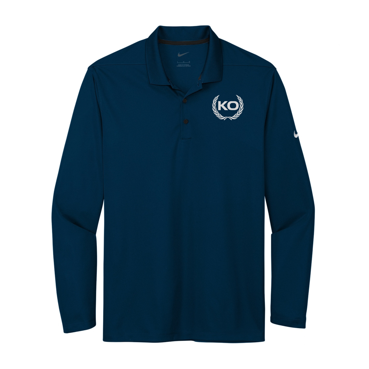 KO Eventing Men's Nike Dri-FIT Micro Pique 2.0 Long Sleeve Polo