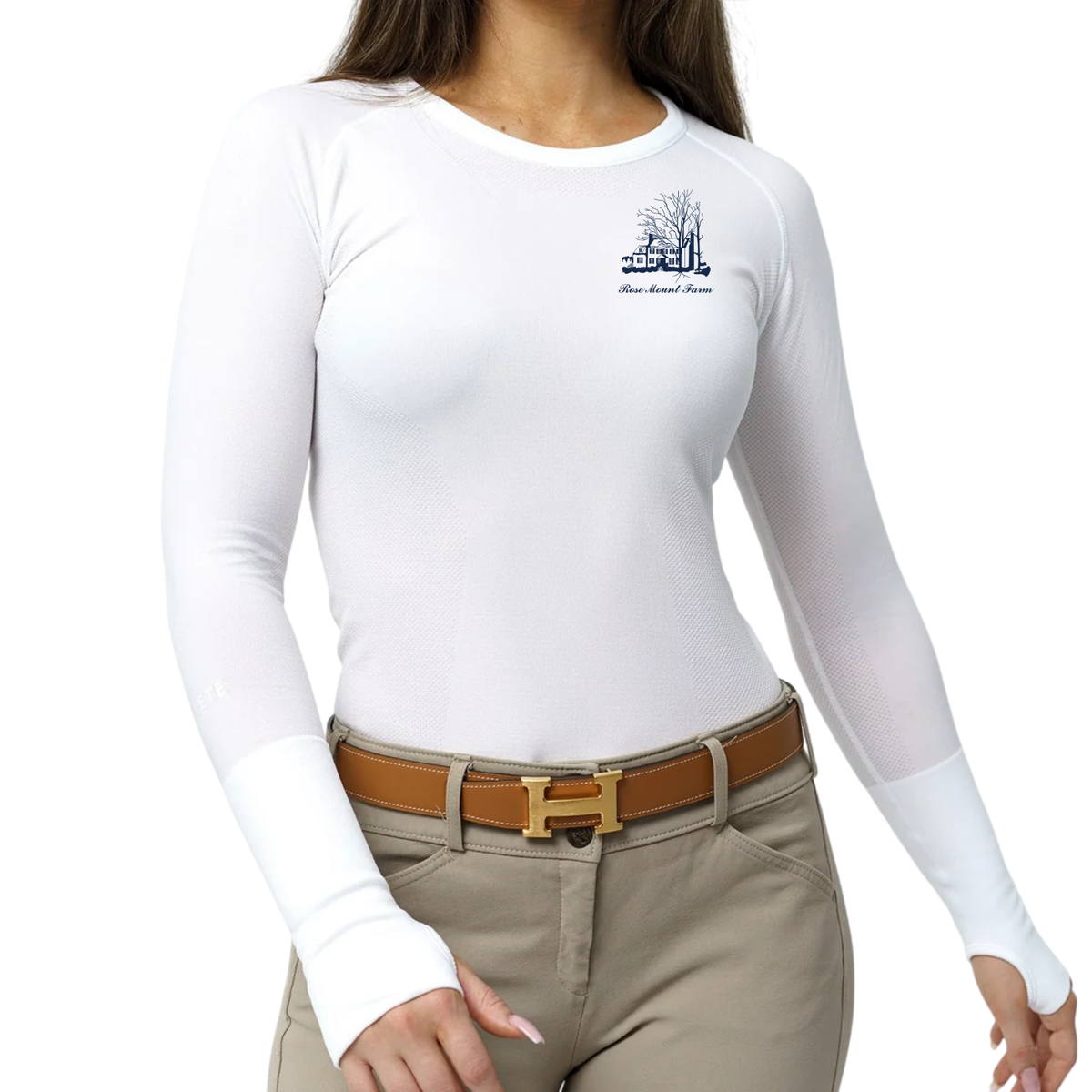 Rose Mount Farm Women's TKEQ 'Kennedy' Seamless Long Sleeve