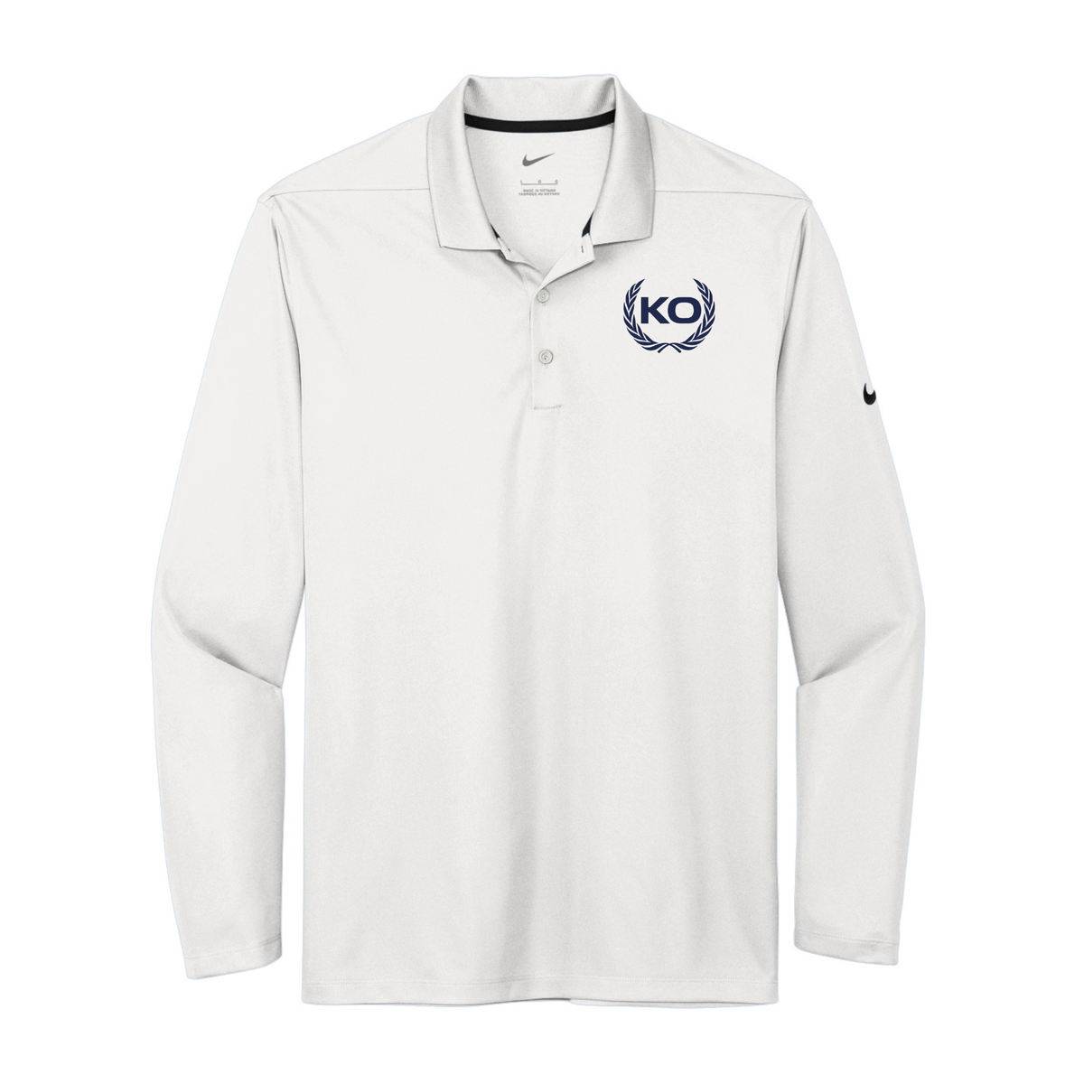 KO Eventing Men's Nike Dri-FIT Micro Pique 2.0 Long Sleeve Polo