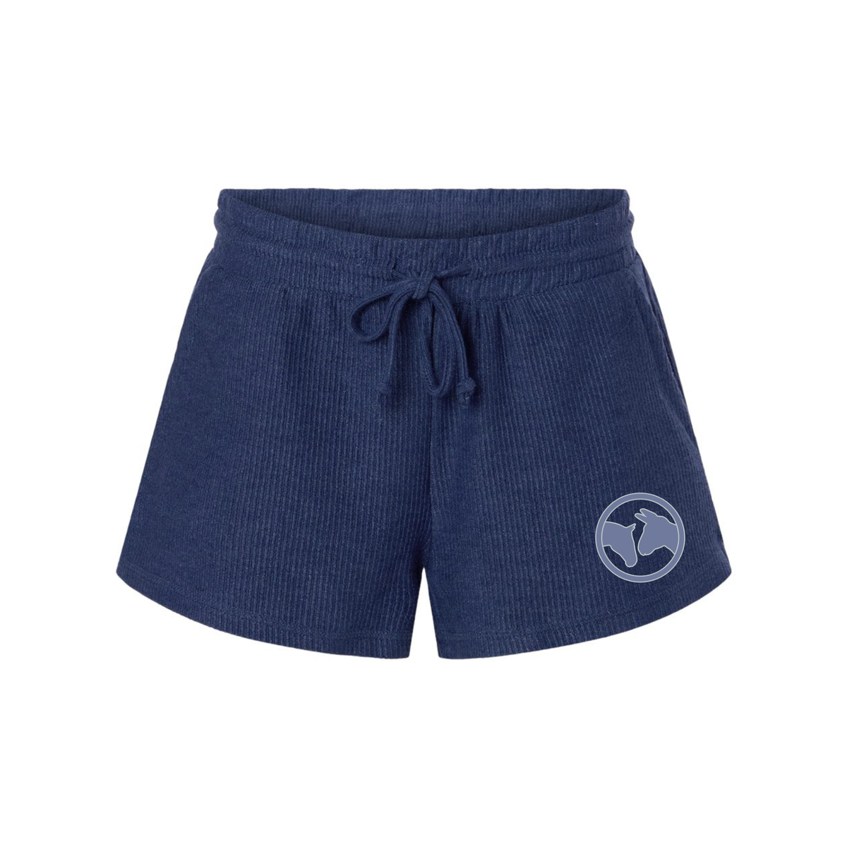 Blue Wood Farm Women's Boxercraft Rib Knit Corded Shorts