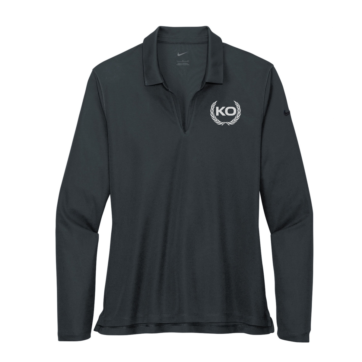 KO Eventing Women's Nike Dri-FIT Micro Pique Long Sleeve Polo