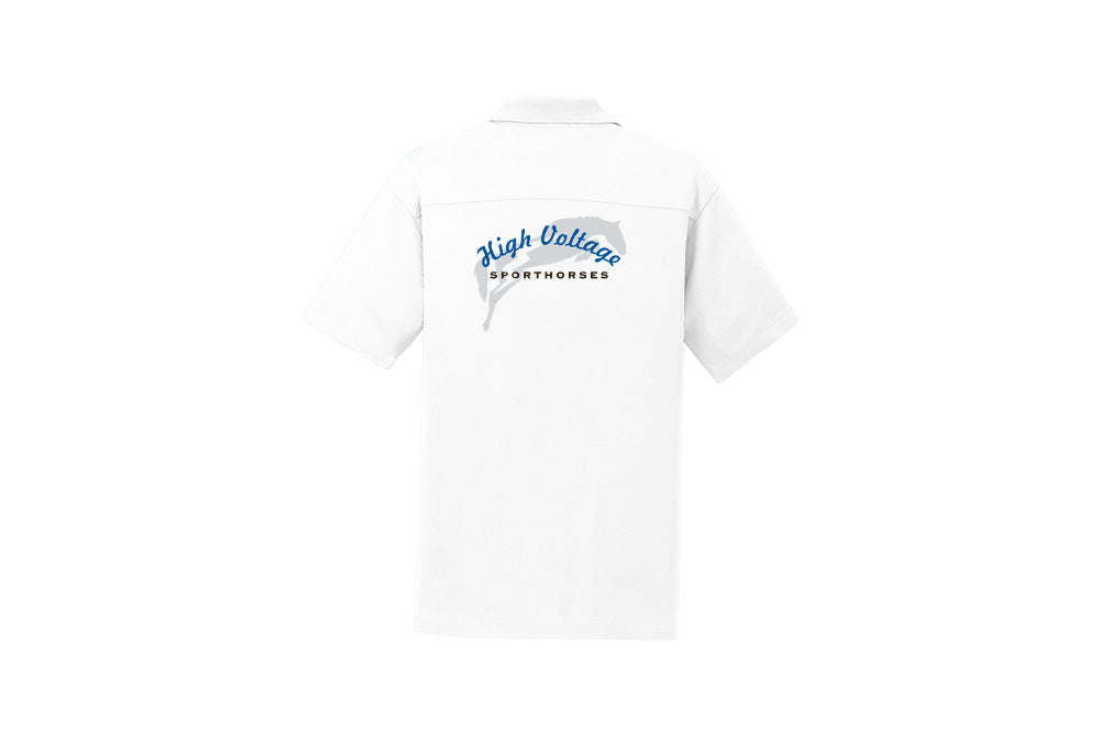High Voltage Youth Sport-Tek PosiCharge Racer Mesh Polo