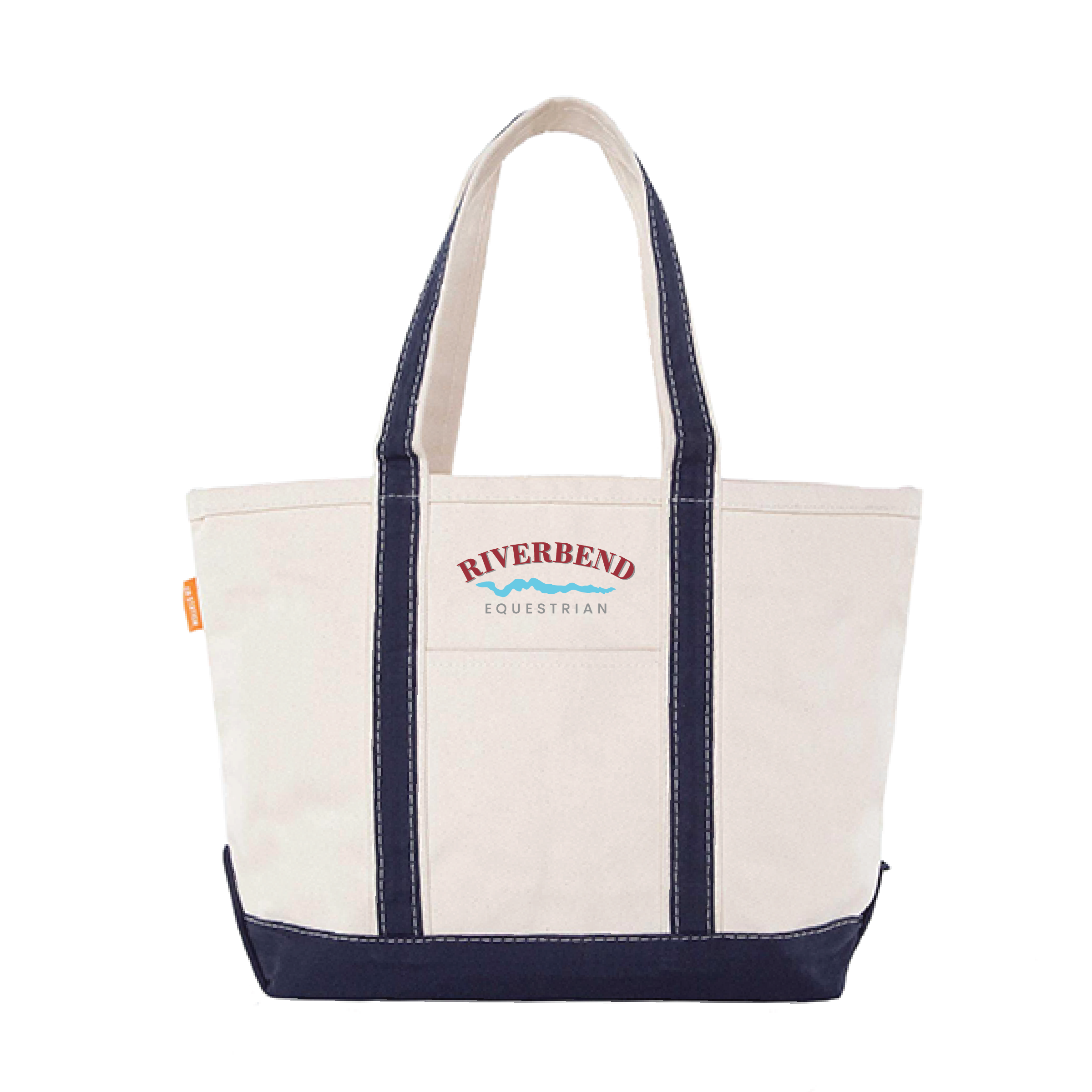 Riverbend Equestrian CB Station Medium Canvas Tote