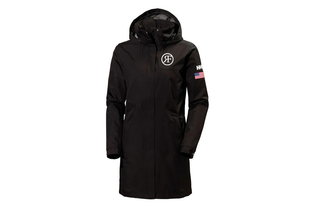 R Farms Women's Helly Hansen Long Rain Jacket