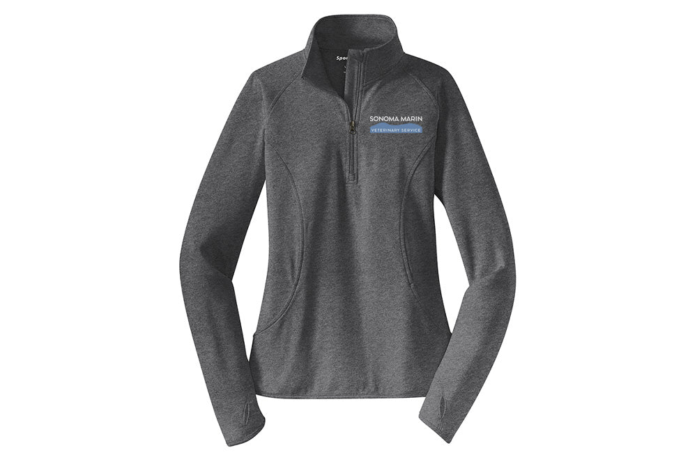 Sonoma Marin Vet Women's Sport-Tek Stretch 1/4 Zip Pullover