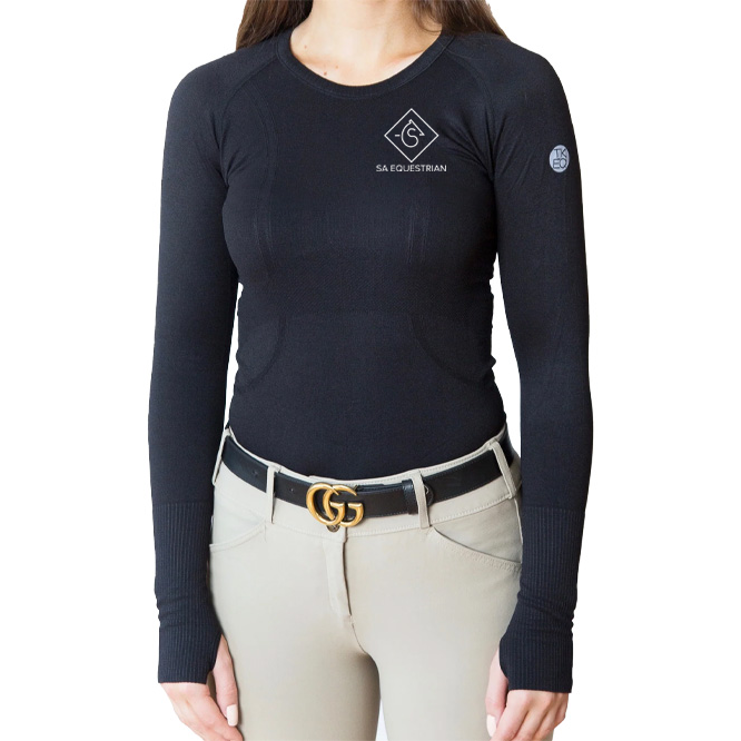 SA Equestrian Women's TKEQ 'Kennedy' Seamless Long Sleeve