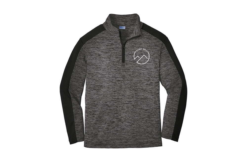 Sand Hill Stable Youth Sport-Tek PosiCharge Heather 1/4 Zip Pullover