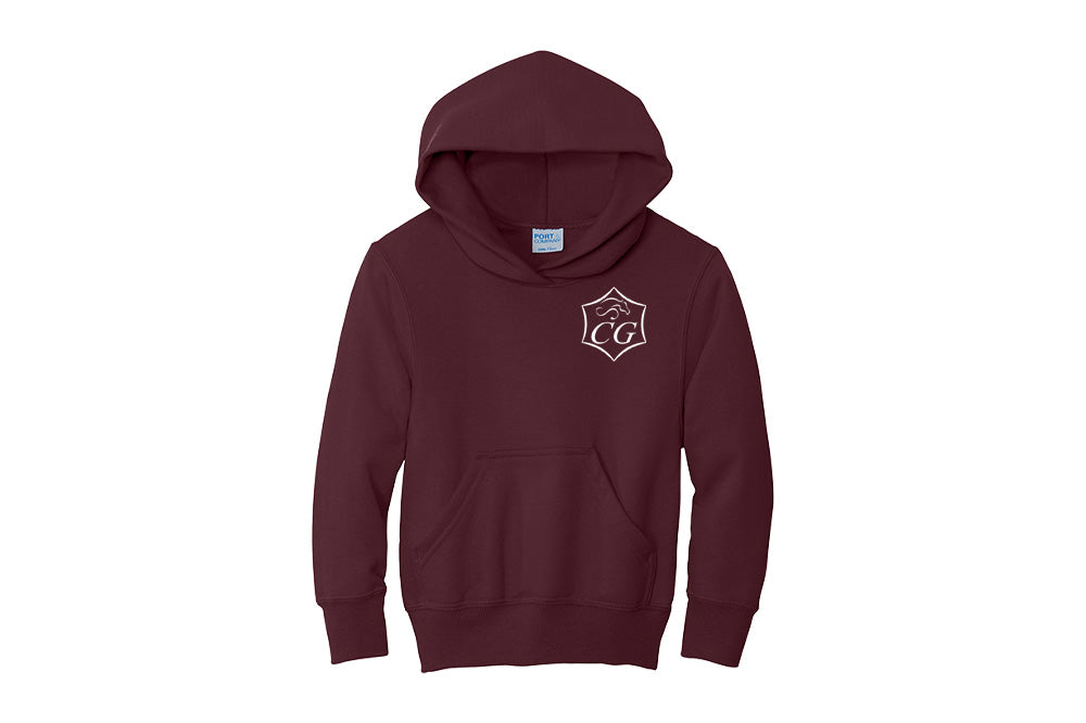 Clover Grove Youth Port & Company Core Fleece Pullover Hoodie