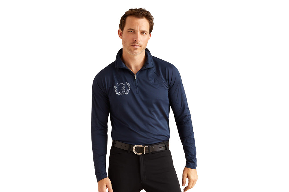 Under Contract Men's Ariat Sunstopper 1/4 Zip Baselayer