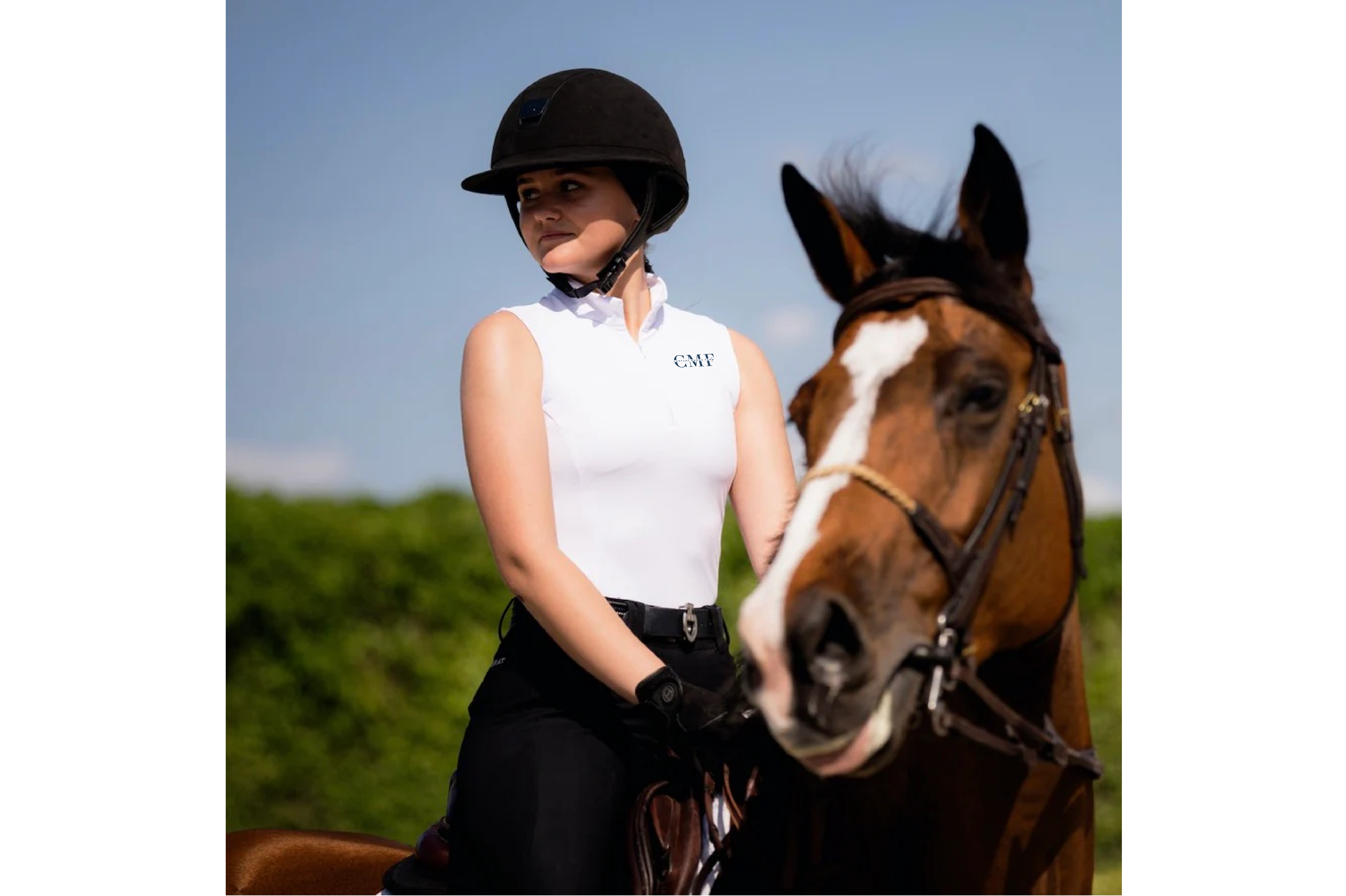 Century Manor Farm Women's TKEQ 'Quinn' Competition Sleeveless Shirt