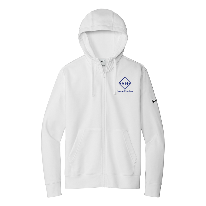 Stone Harbor Men's Nike Club Fleece Full-Zip Hoodie