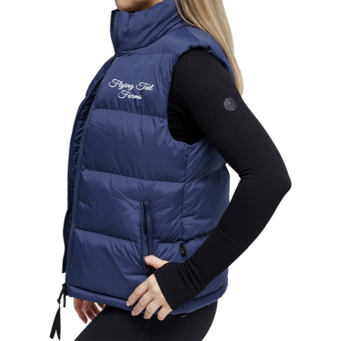 Flying Tail Farms Women's TKEQ Puffy Vest