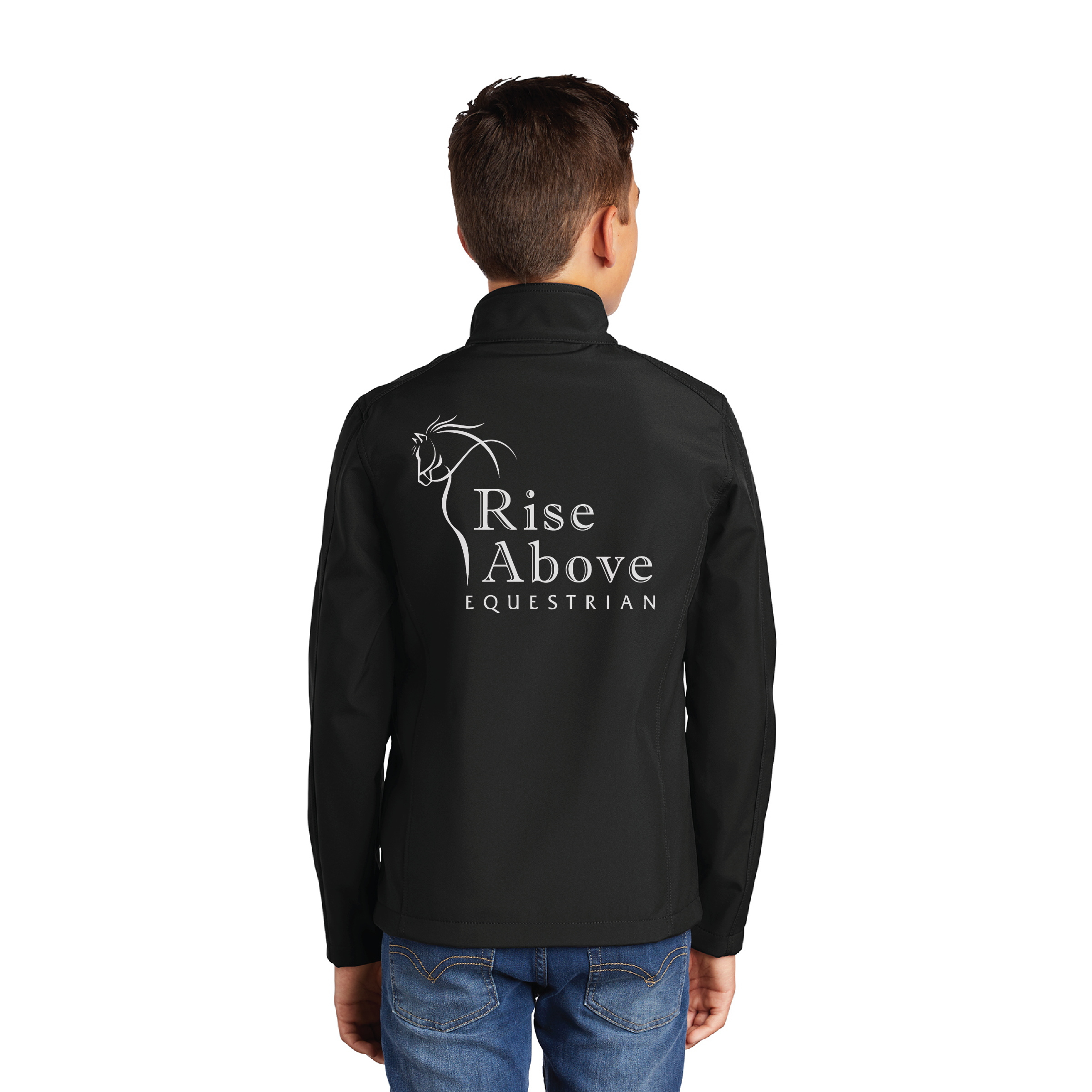 Rise Above Equestrian Youth Port Authority Core Soft Shell Jacket