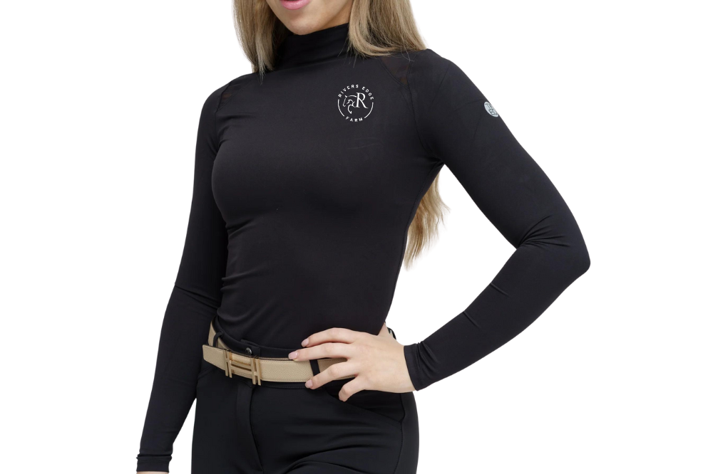 Rivers Edge Farm Women's TKEQ 'Chloe' High Collar Technical Top