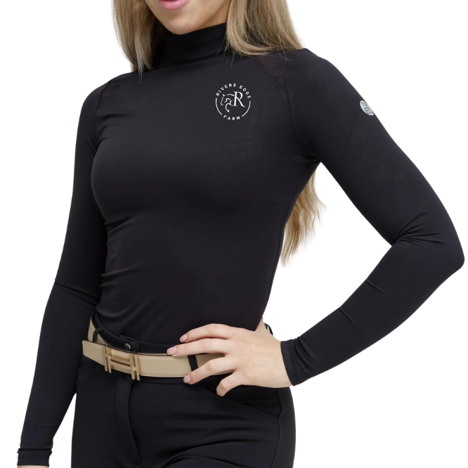 Rivers Edge Farm Women's TKEQ 'Chloe' High Collar Technical Top