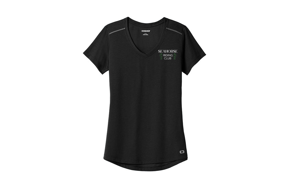 Seahorse Riding Club Women's OGIO Peak V-Neck Tee