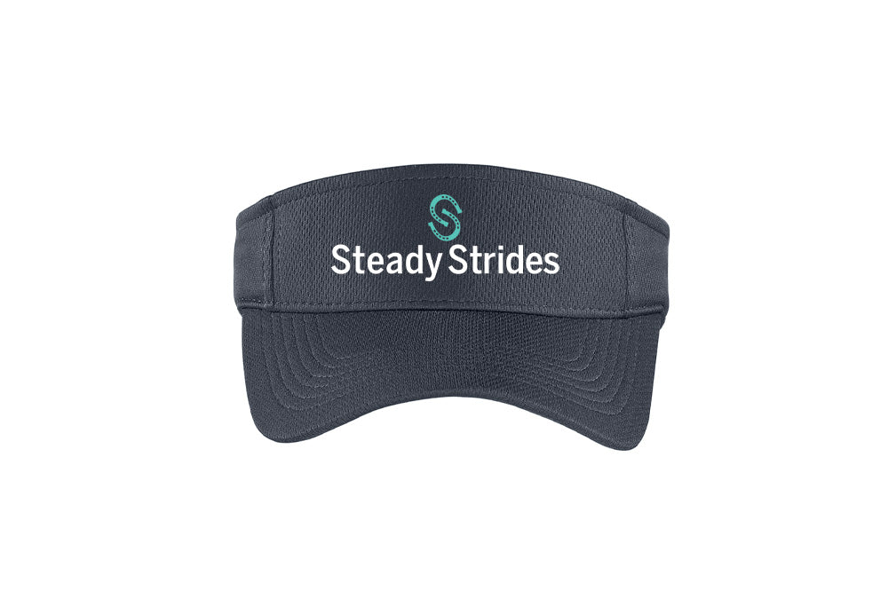 Steady Strides Sport-Tek PosiCharge RacerMesh Visor