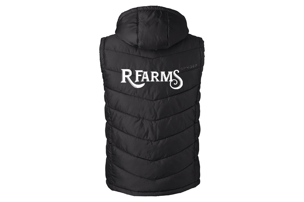 R Farms Men's Spyder Puffer Vest