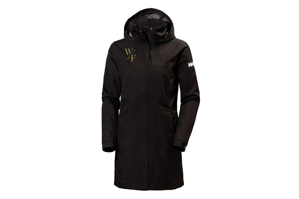Wanderlust Farm Women's Helly Hansen Long Aden Rain Jacket