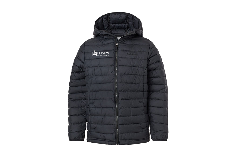 Hillview Equestrian Youth Columbia Powder Lite Jacket