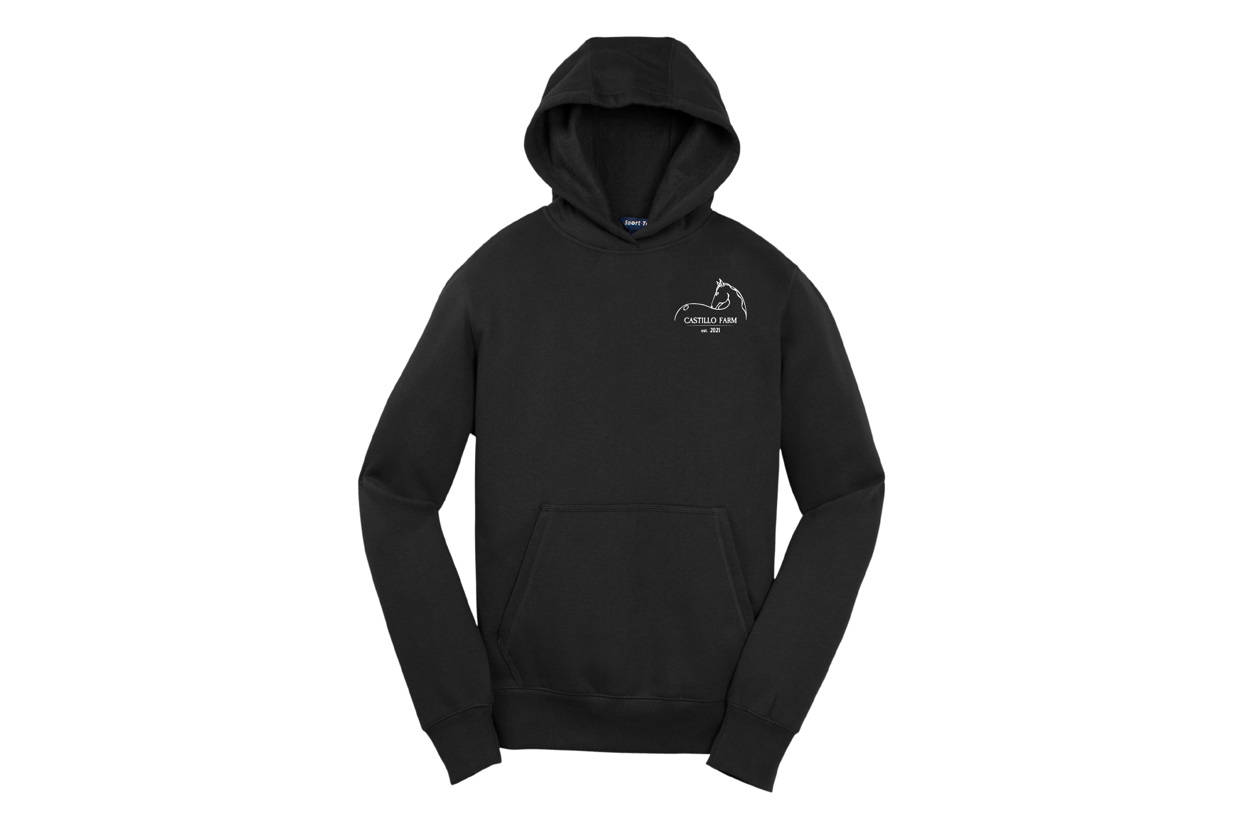 Castillo Farm Youth Sport-Tek Pullover Hooded Sweatshirt