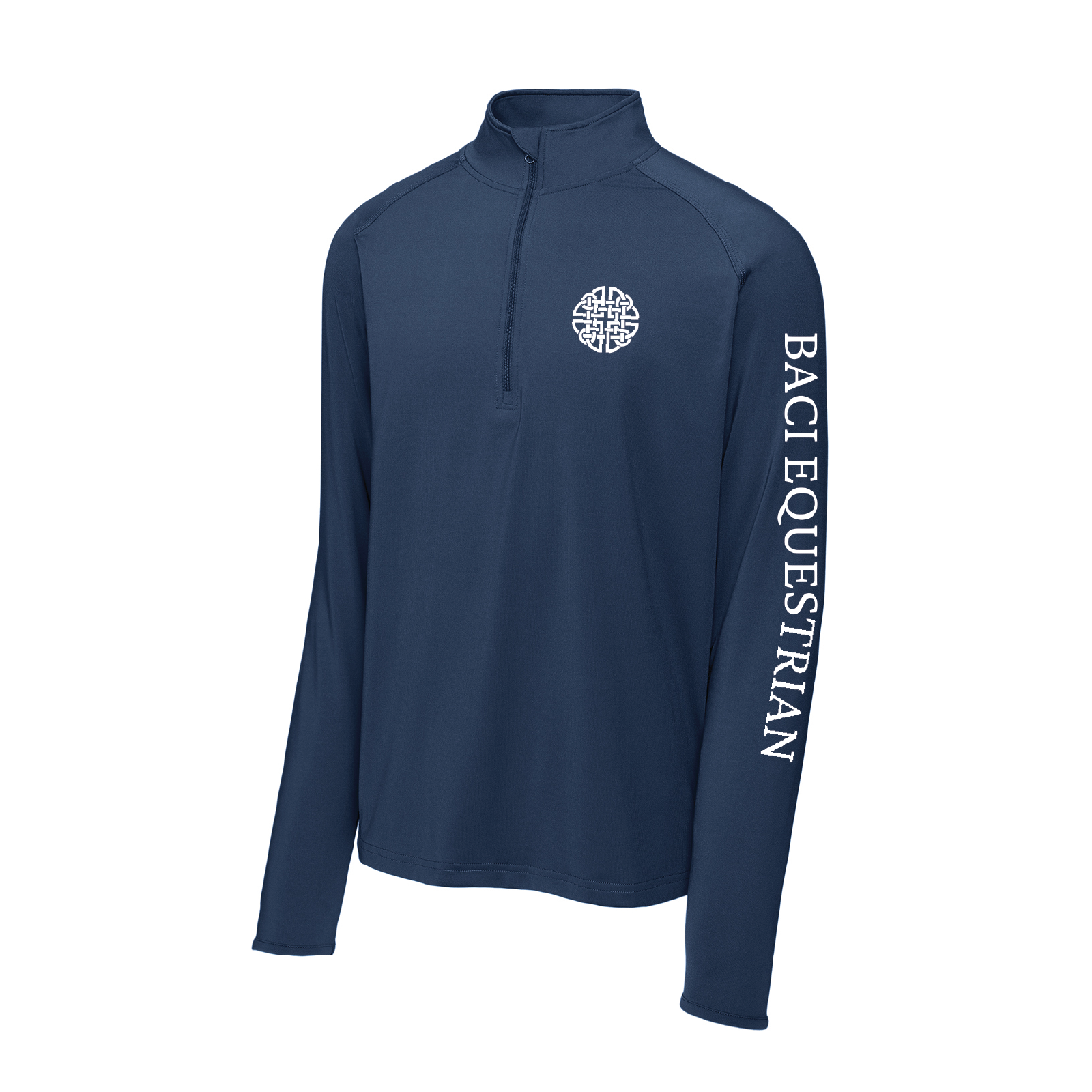 Baci Equestrian Sport-Tek Men's Stretch 1/4 Zip Pullover
