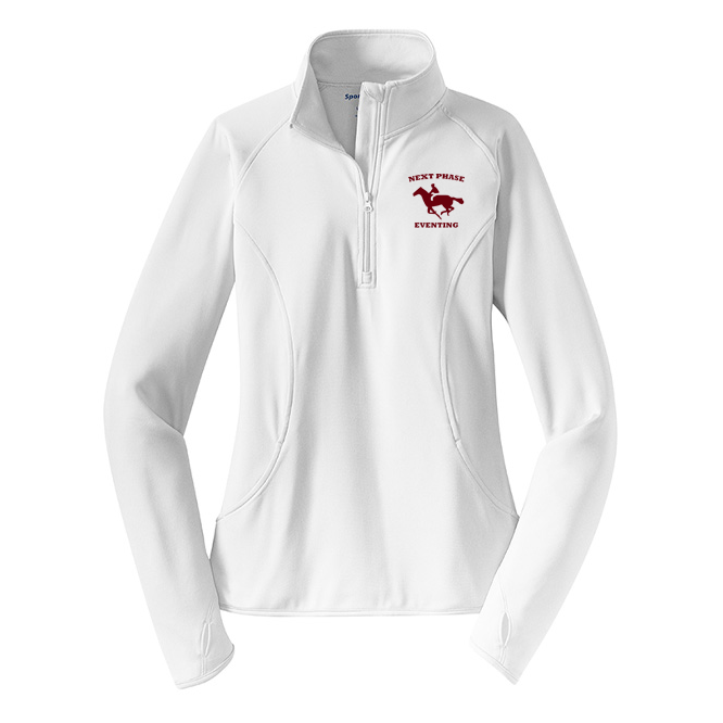 Next Phase Eventing Women's Sport-Tek Stretch 1/4 Zip Pullover