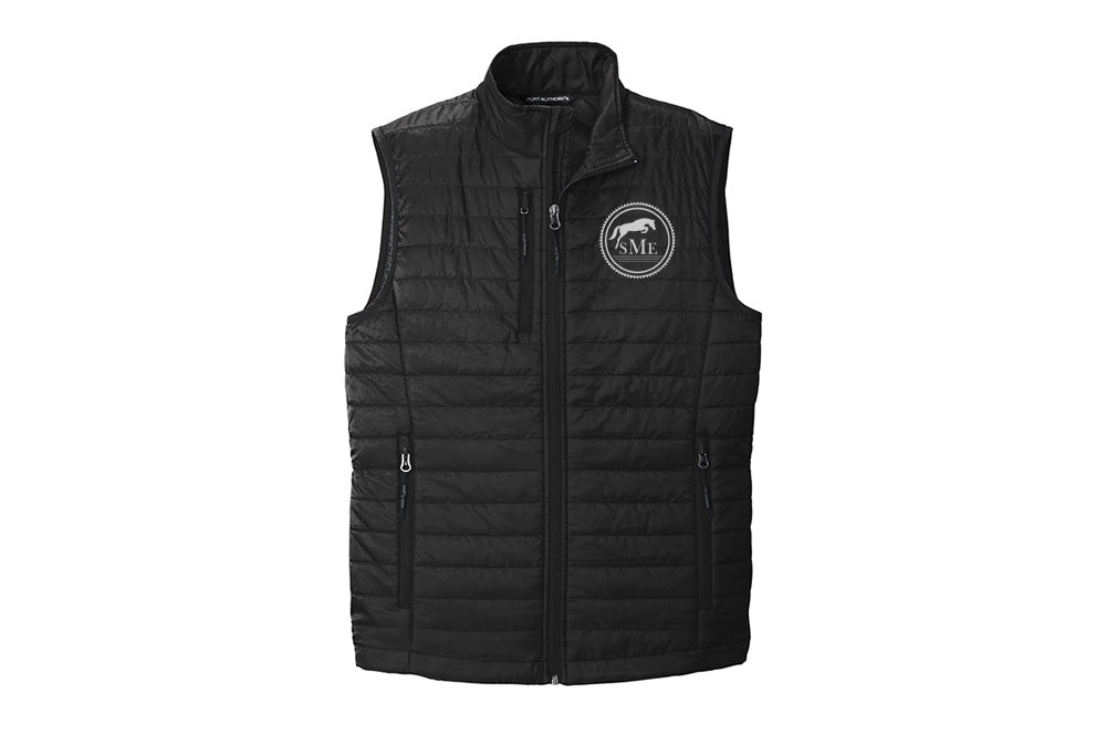 Silver Mesquite Equestrian Men's Port Authority Packable Puffy Vest