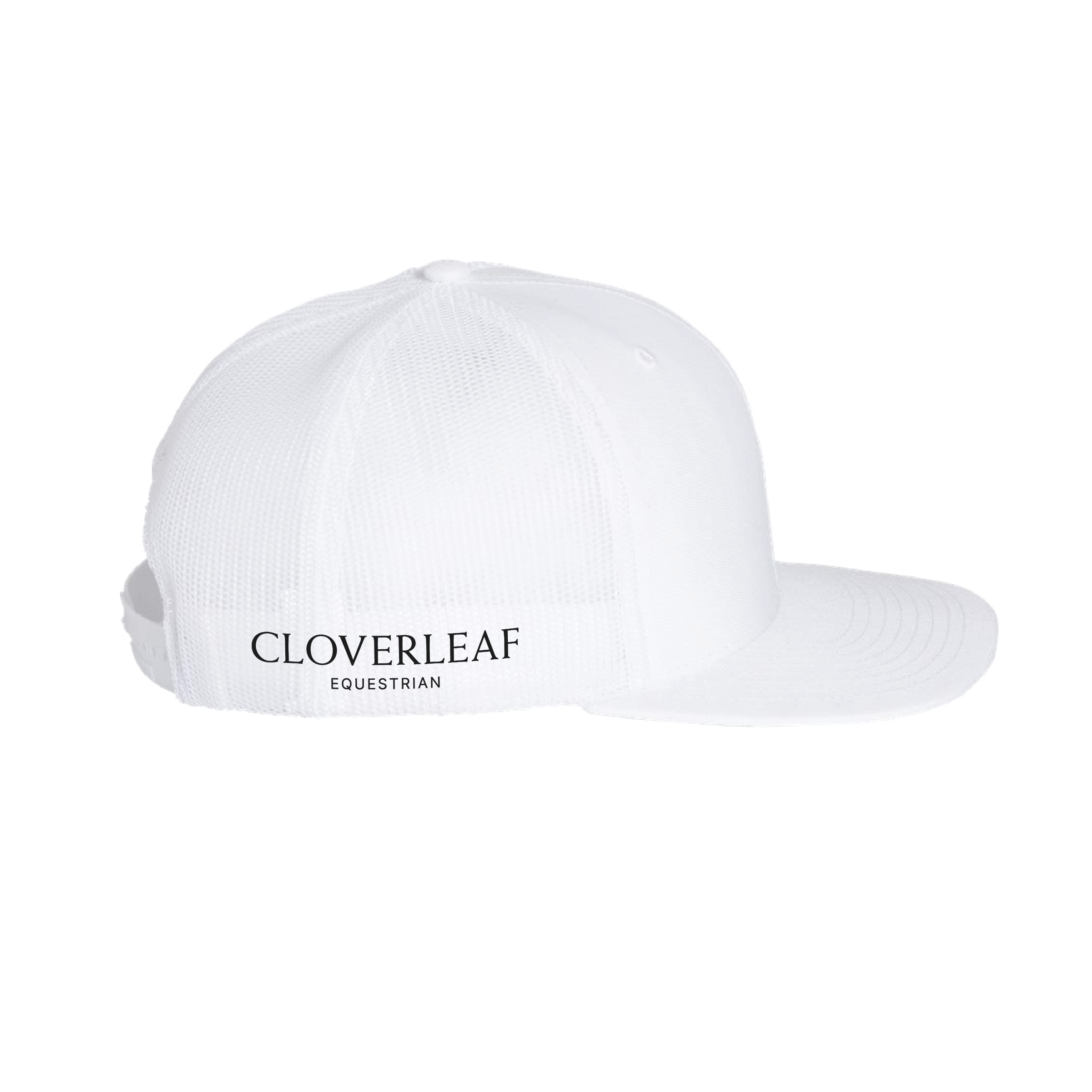 Cloverleaf Equestrian Snapback Trucker Cap