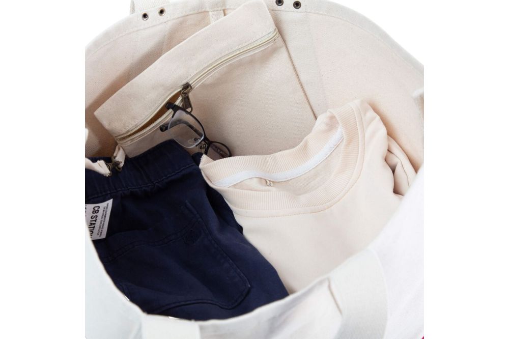 Round Meadow CB Station Grommet Tote Bag