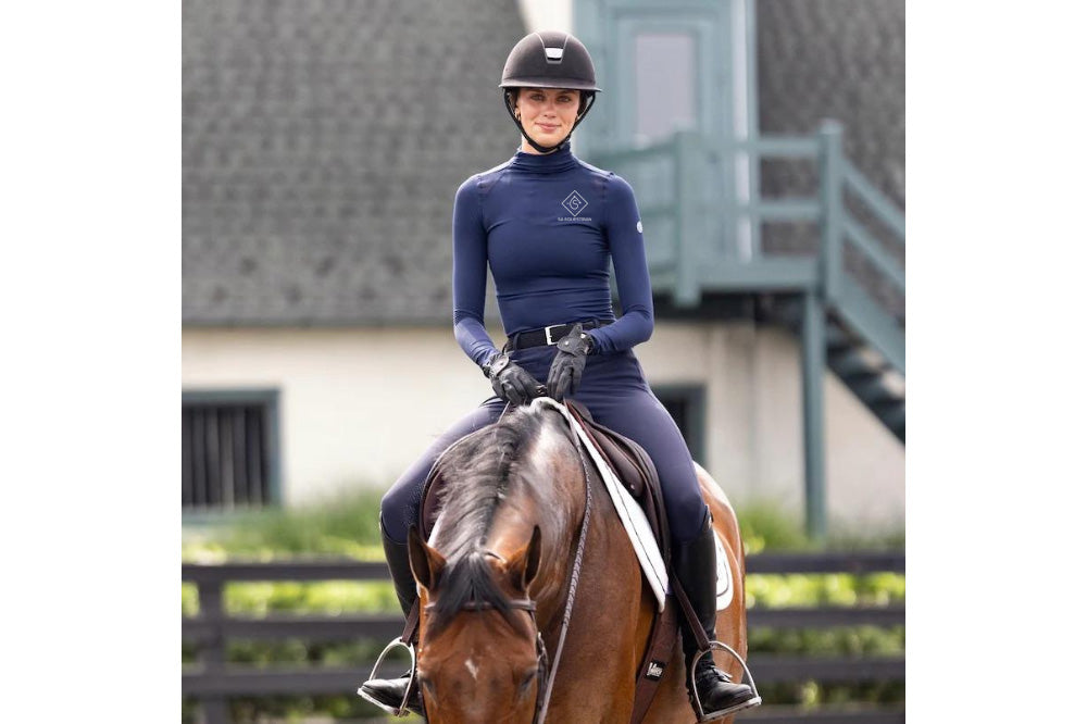 SA Equestrian Women's TKEQ 'Chloe' High Collar Technical Top
