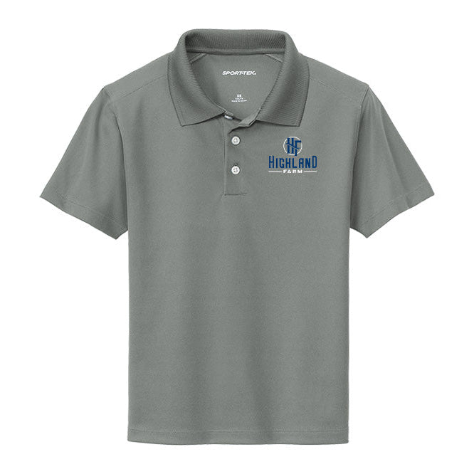 Highland Farm Youth Sport-Tek UV Micropique Polo