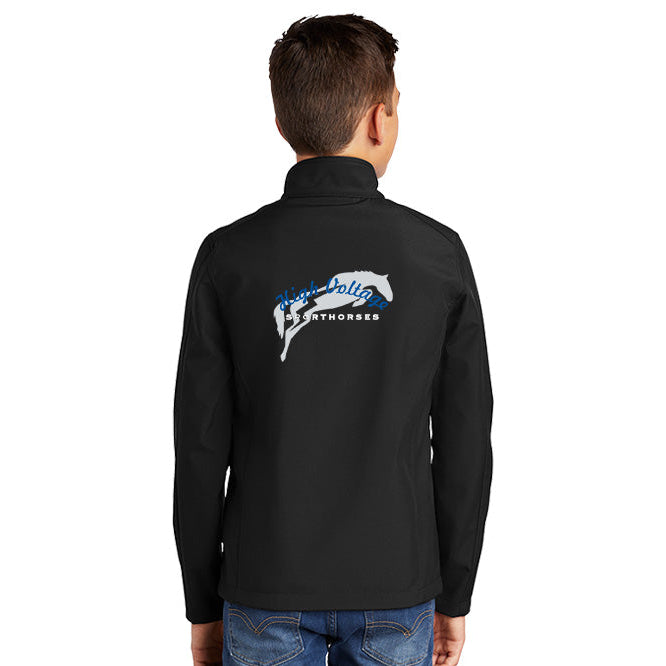 High Voltage Sporthorses Youth Port Authority Core Soft Shell Jacket