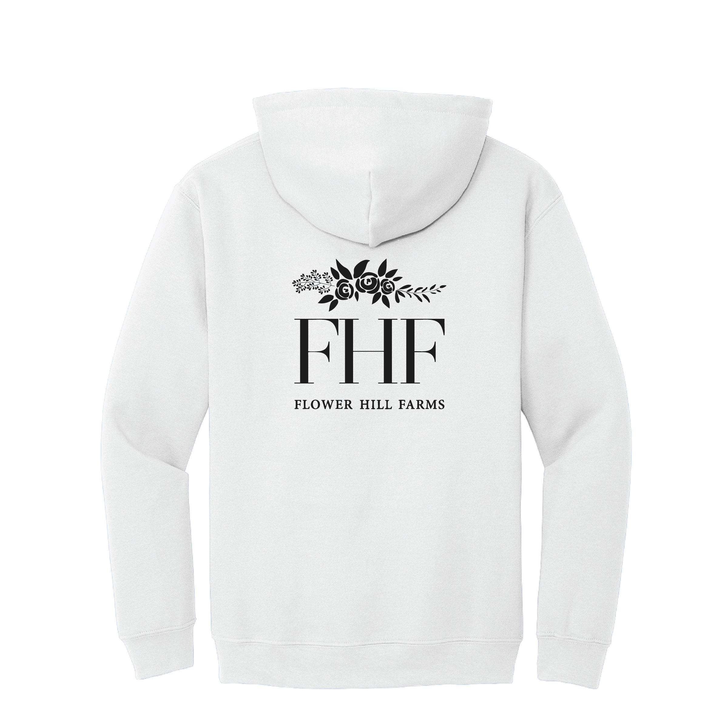 Flower Hill Farms Unisex Pullover Hooded Sweatshirt