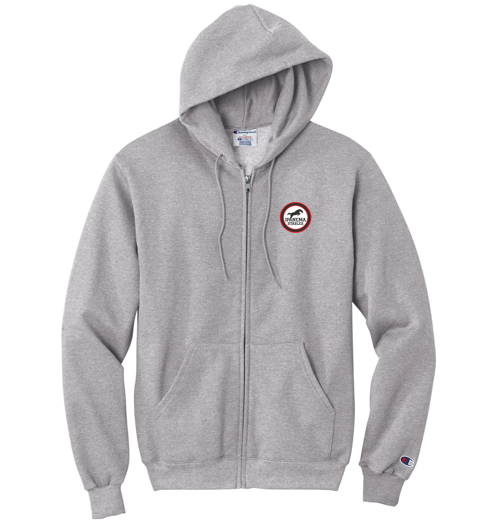 Ipanema Stables Unisex Champion Powerblend Full-Zip Hoodie